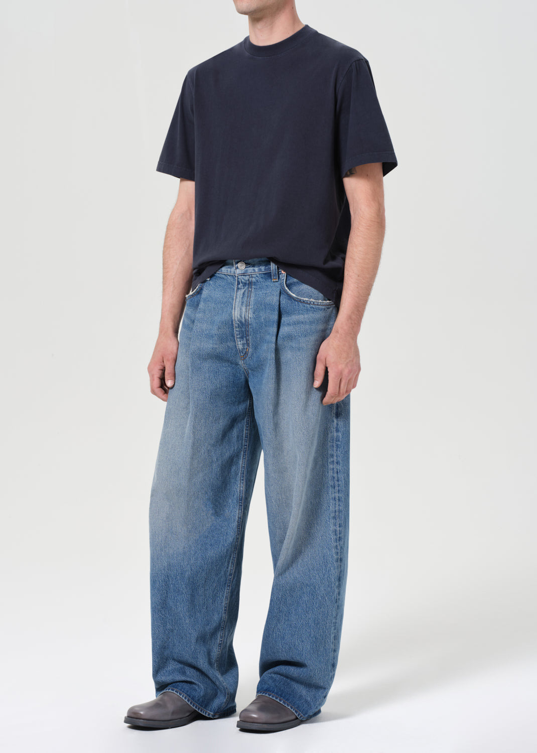 ASHA MOCK NECK TEE IN LYON - 6