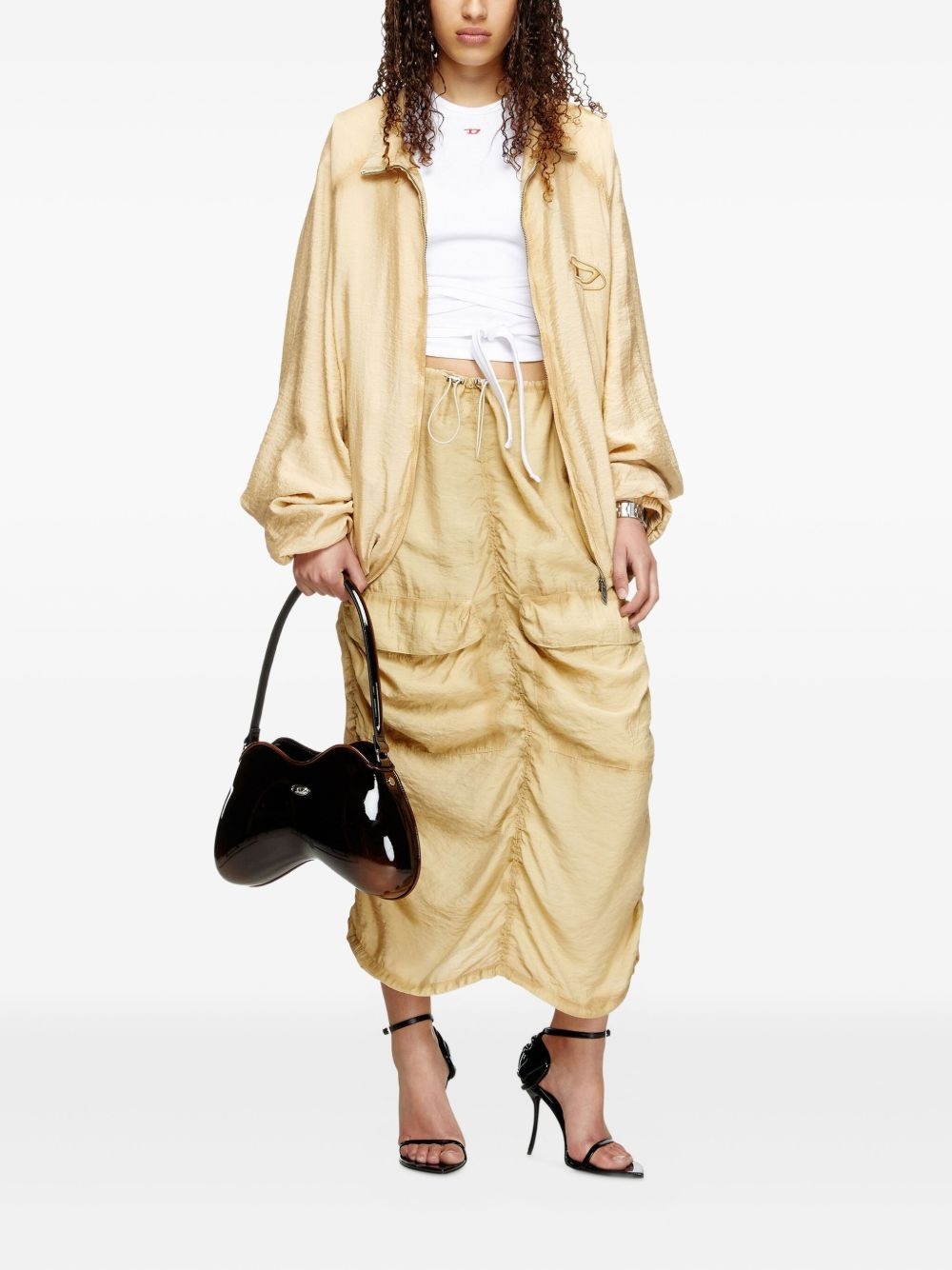 O-racle draped skirt - 2