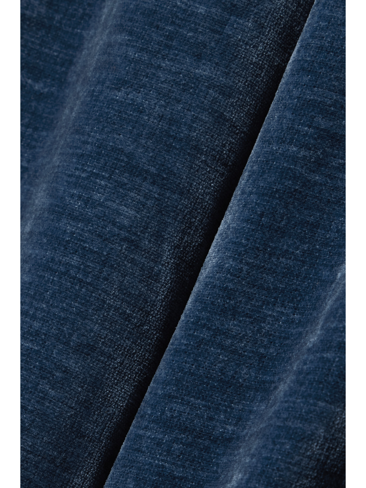 Pleated Chenille Wide-leg Pants - 5