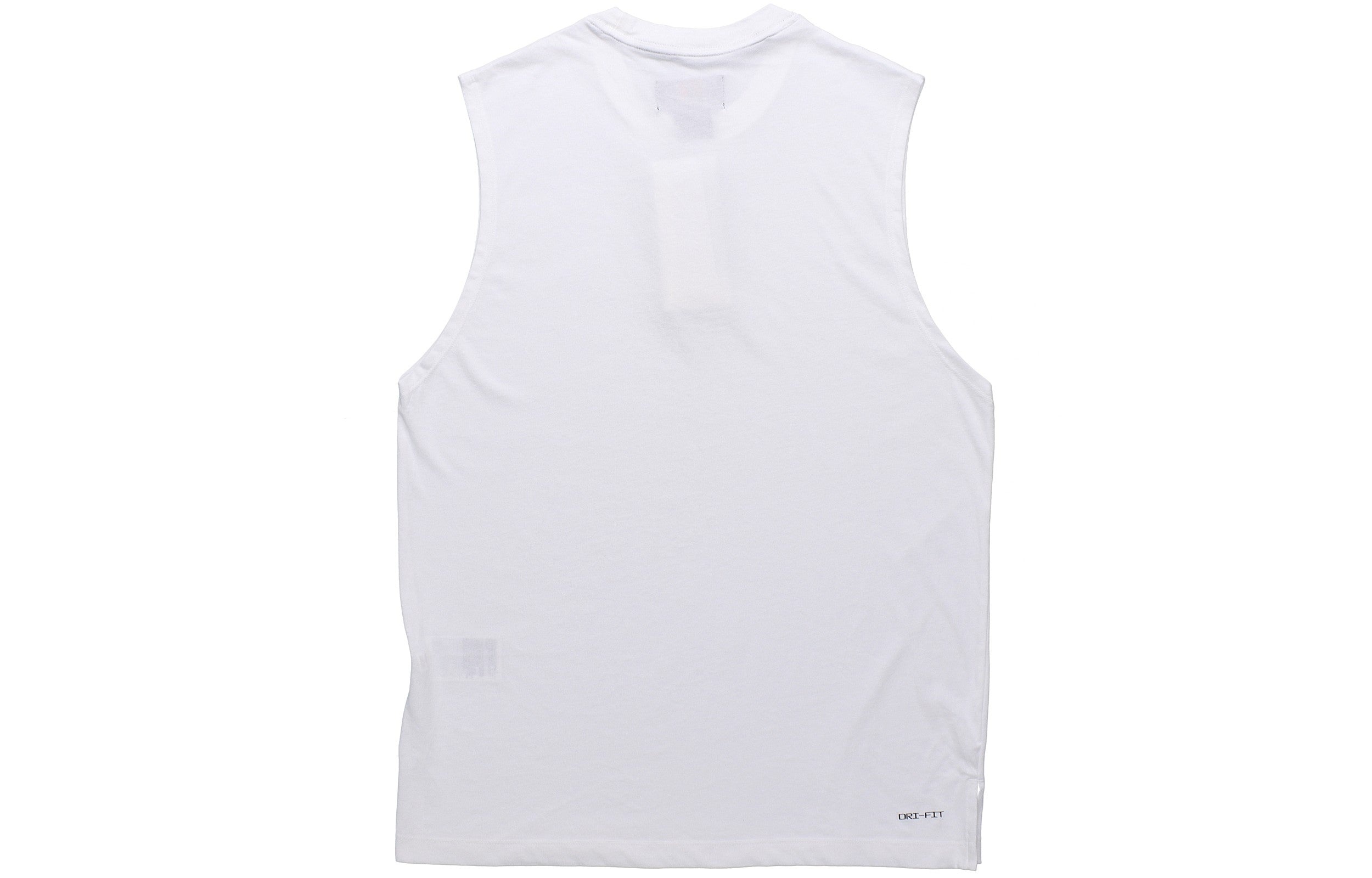 Air Jordan Training Sports Quick-dry Knit Round Collar Vest Men's White DC3237-100 - 3