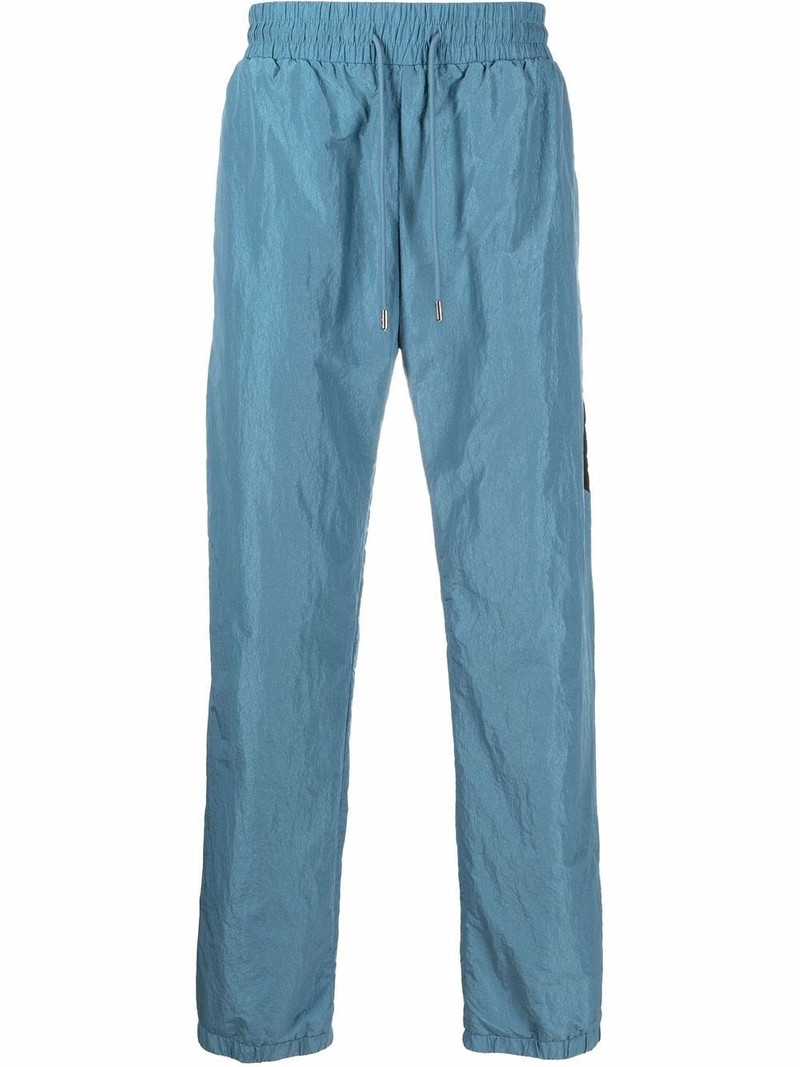 embroidered-logo track pants 1