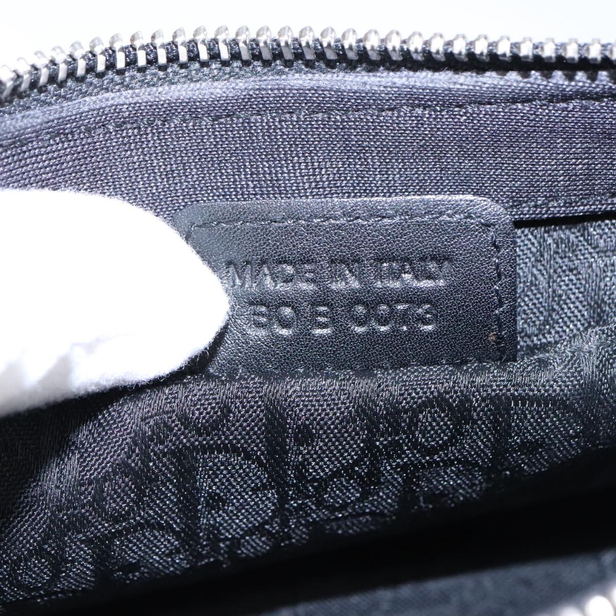 DIOR Hand Bag Canvas Black - 12