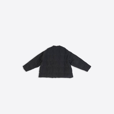 BALENCIAGA Men's Quilted Lining Jacket in Black outlook