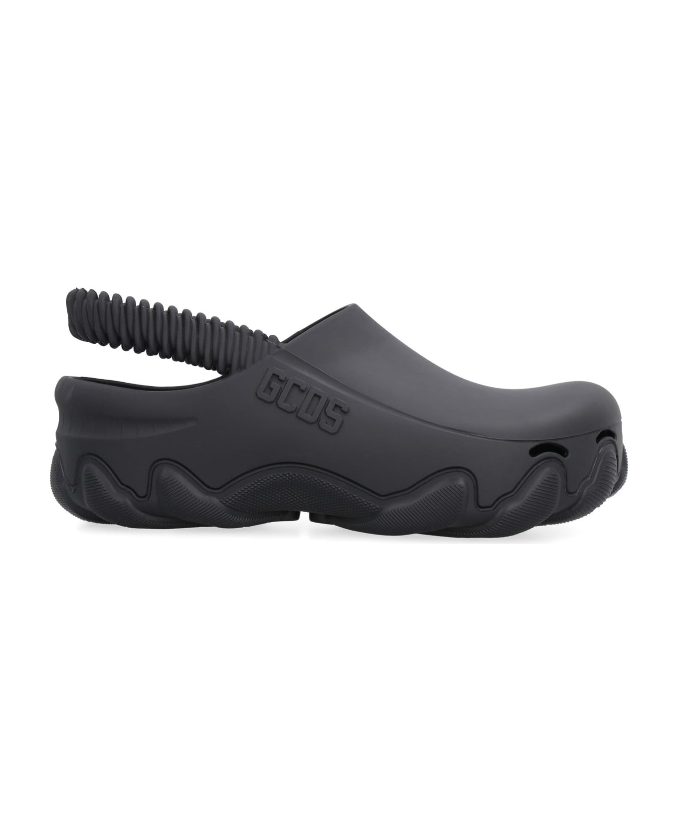 Ibex Logo Detail Rubber Mules - 2