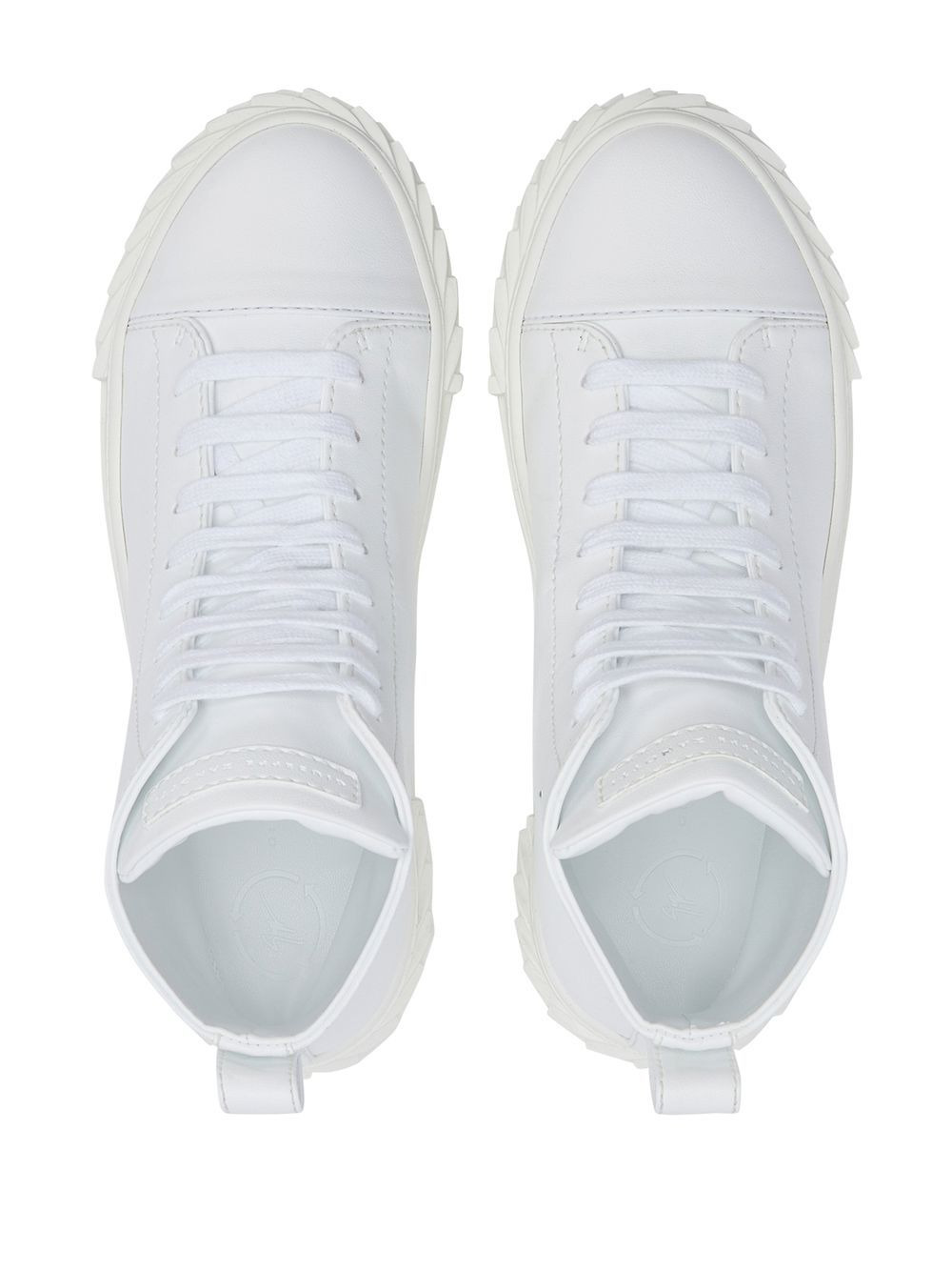 logo-patch high-top trainers - 4