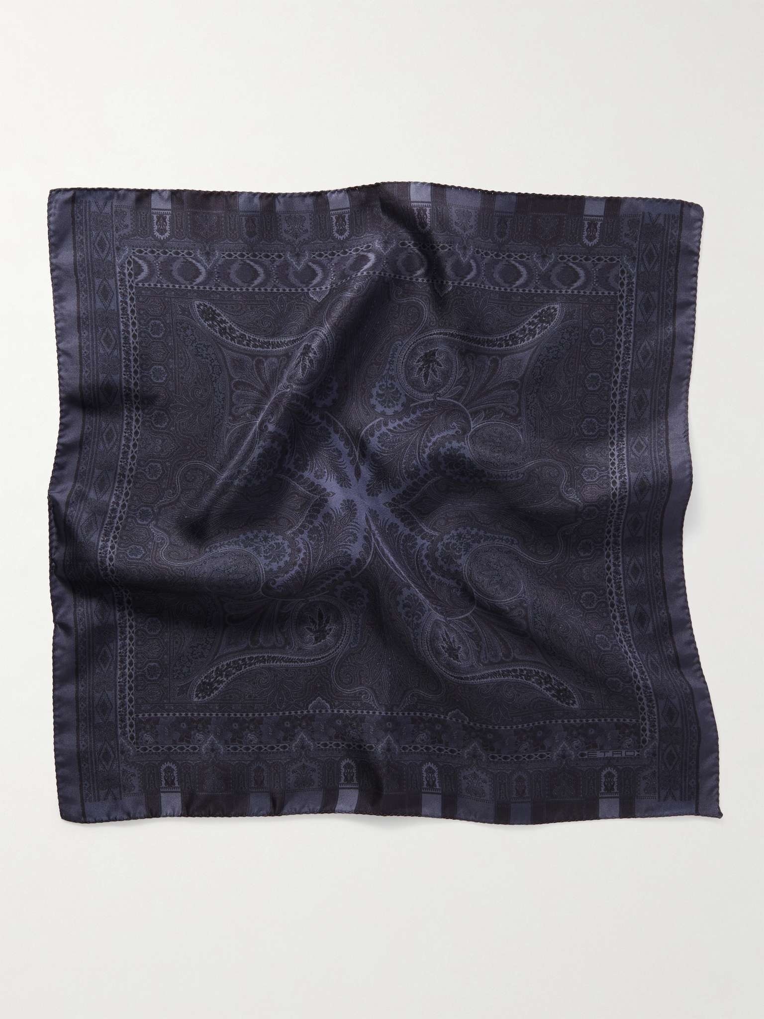 Paisley-Print Silk-Twill Pocket Square - 2