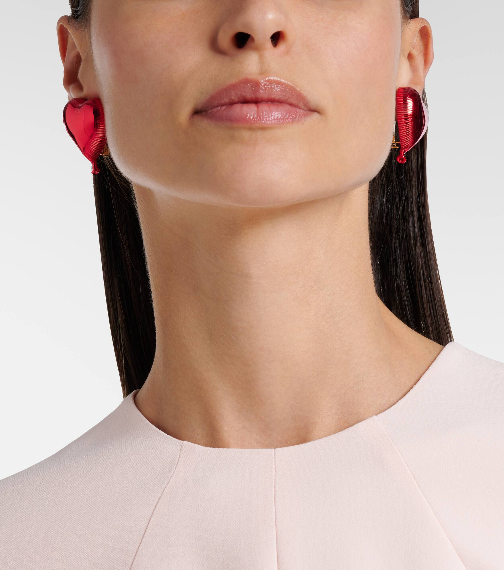 Heart Balloon clip-on earrings - 6