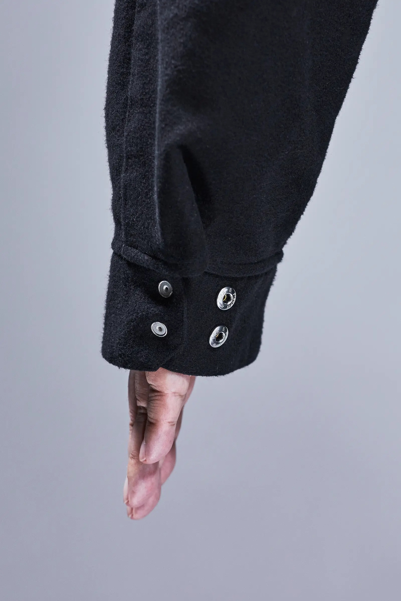 J121-KI Cotton Moleskin Jacket Black - 26