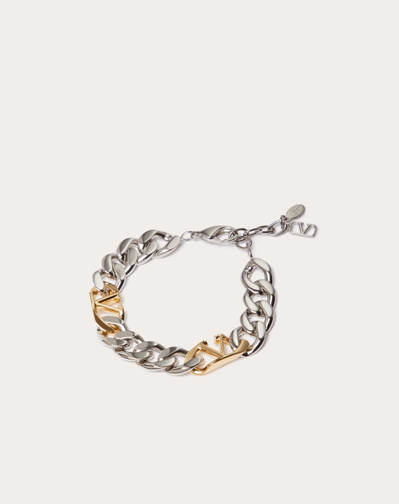 VLOGO CHAIN METAL BRACELET 3