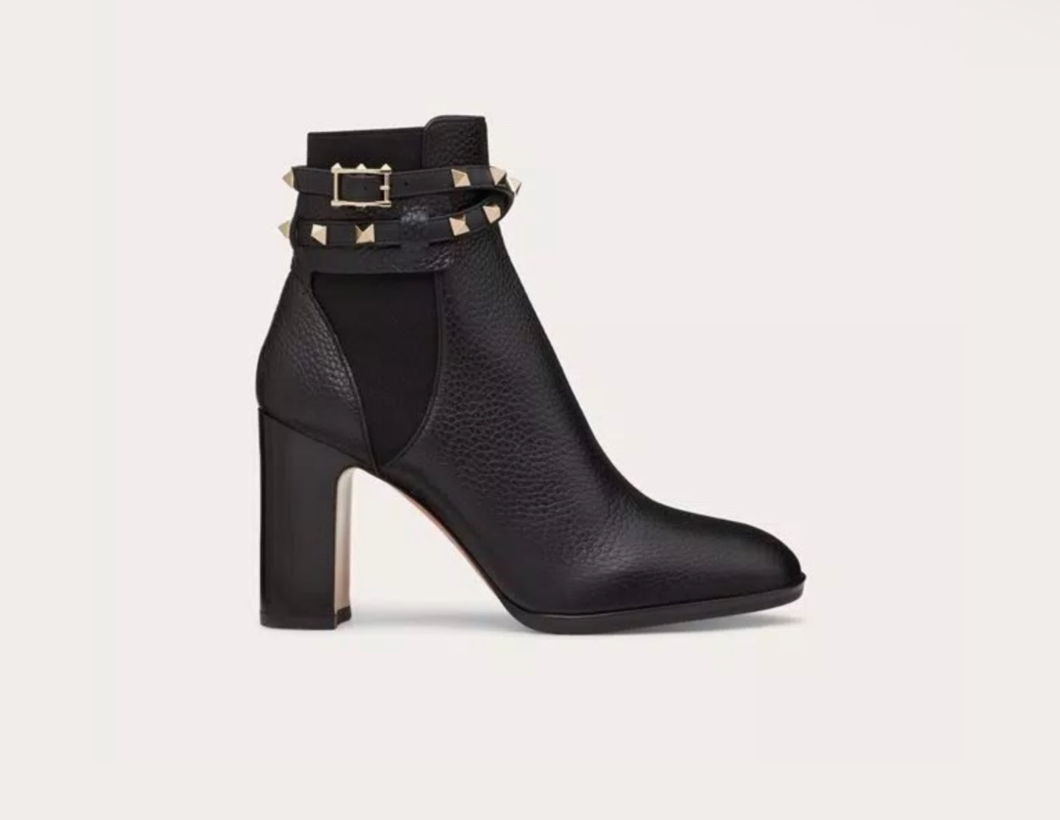 Valentino Rockstud leather ankle boots - 2