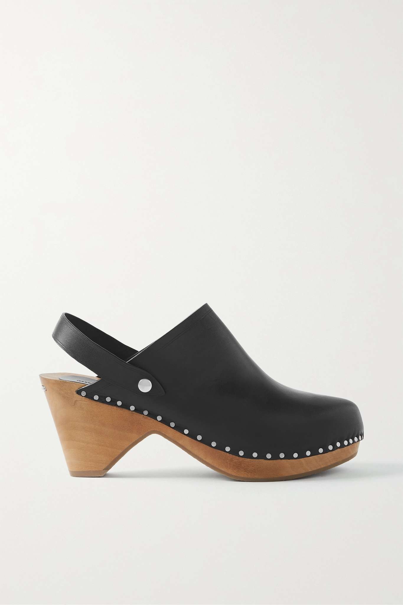 Taiya studded leather clogs - 1