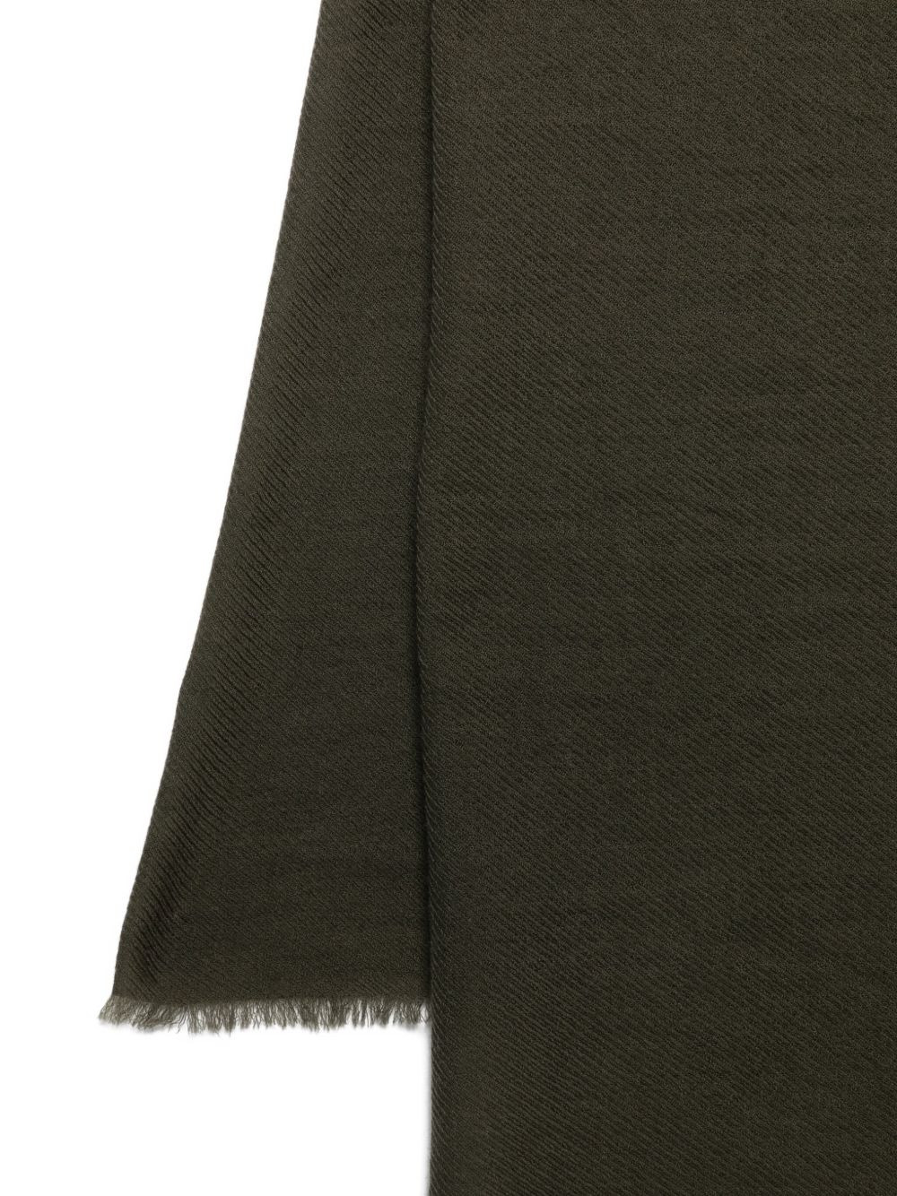 Chal Coccola raw-edge scarf - 3