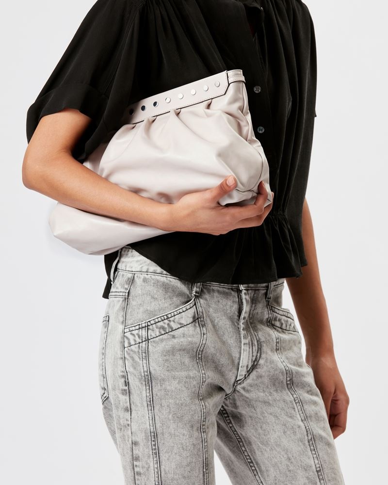 LUZ LEATHER CLUTCH BAG - 3