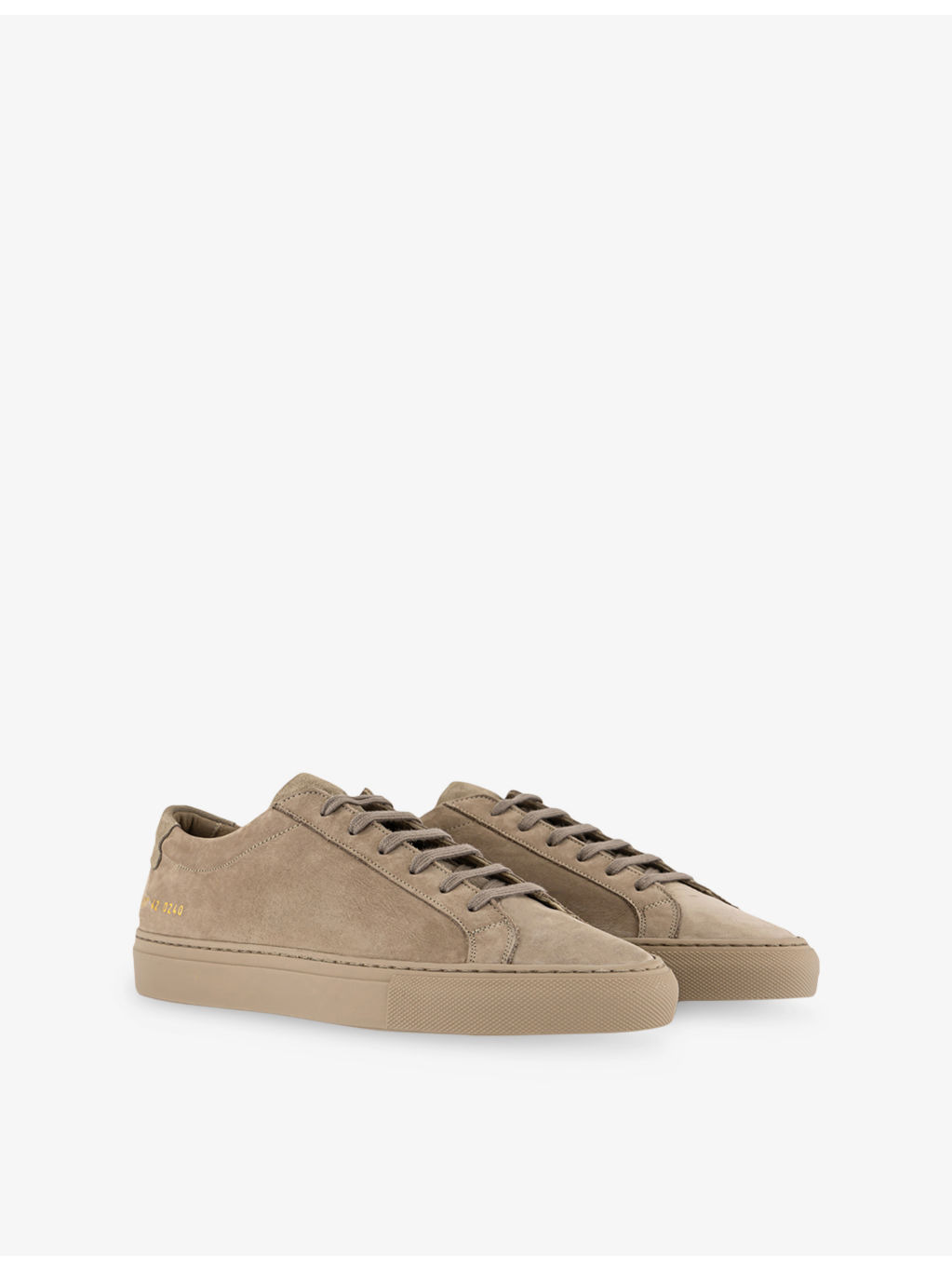 Achilles Branded Suede Low-Top Trainers - 3