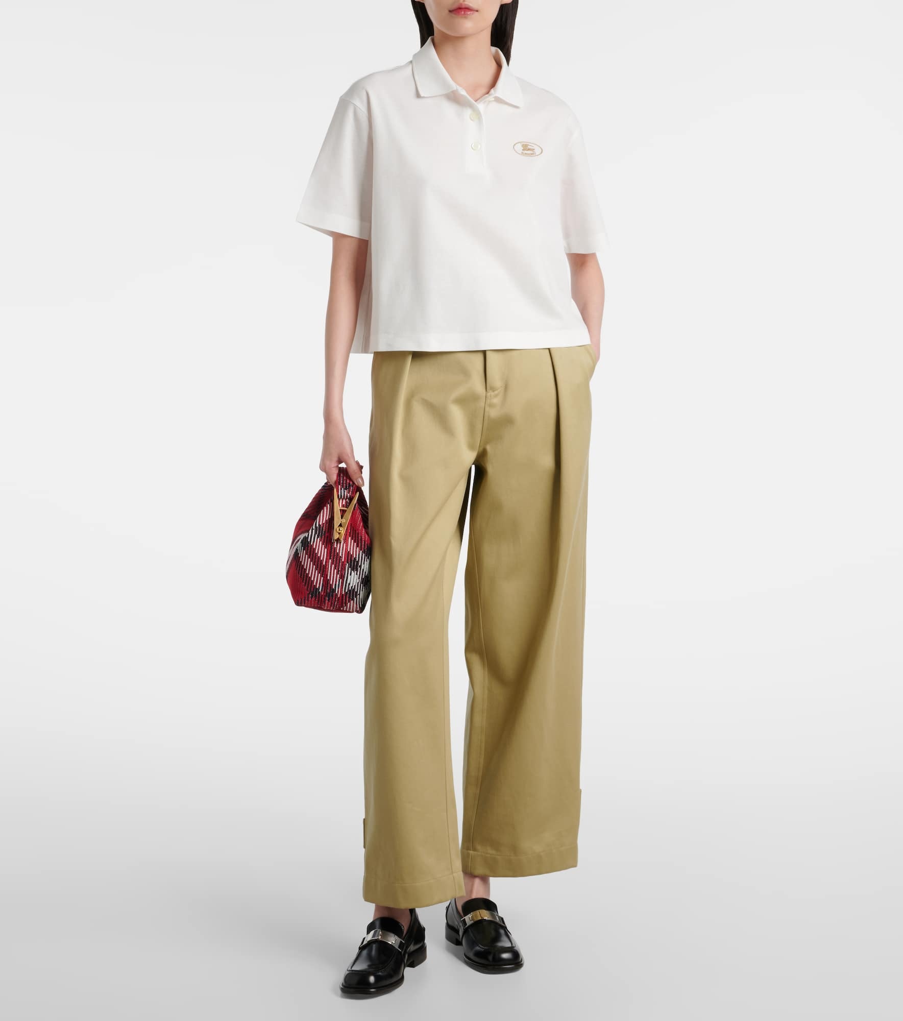 Logo cotton polo shirt - 2
