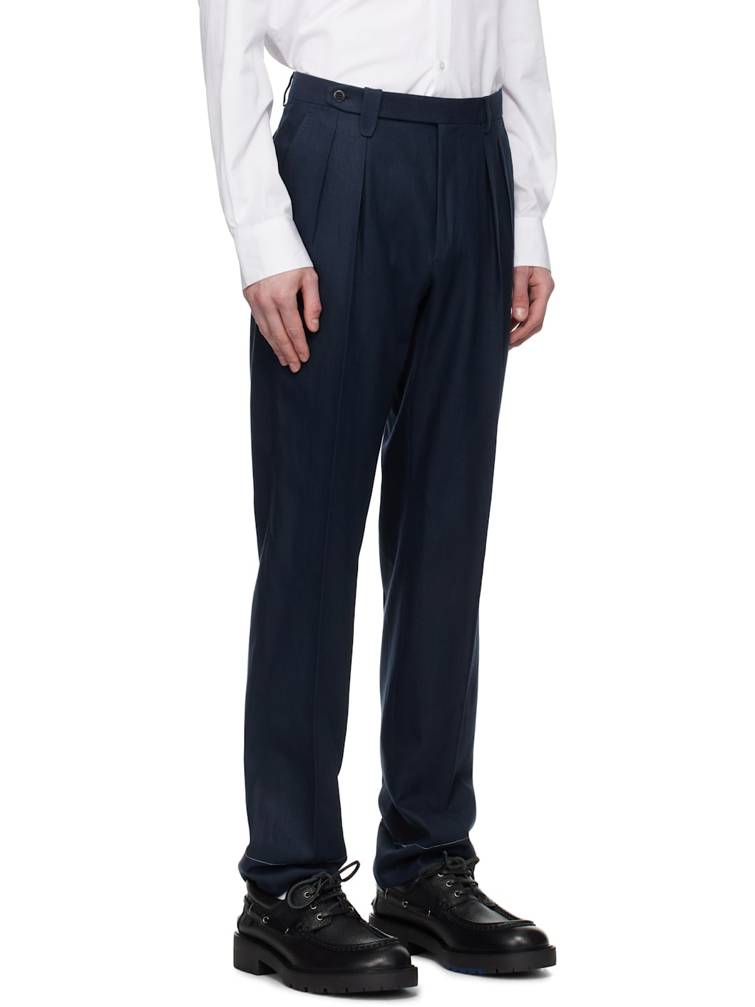 Navy Elba Trousers - 2