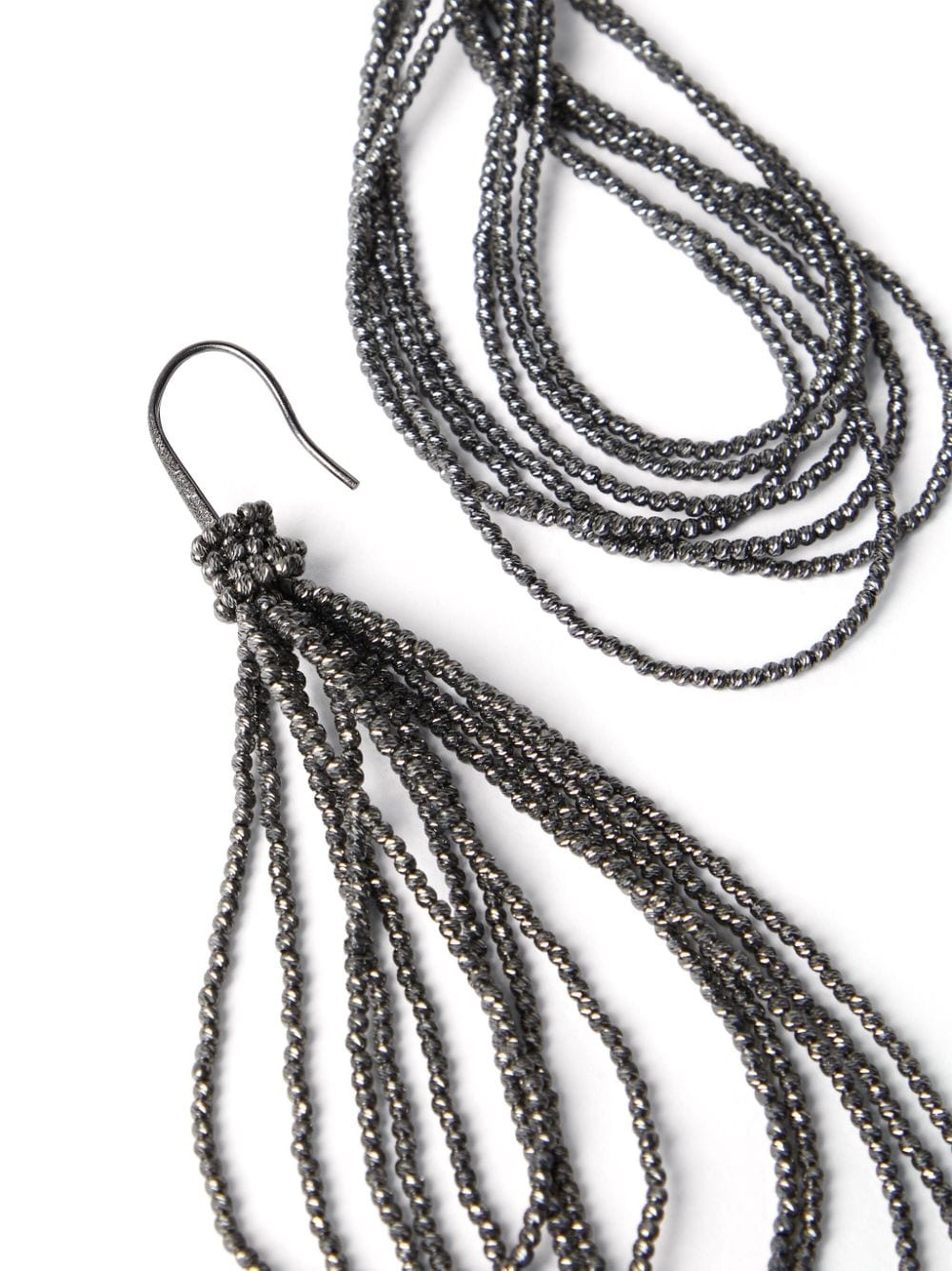 Brunello Cucinelli Monili-bead earrings | farfetch | REVERSIBLE