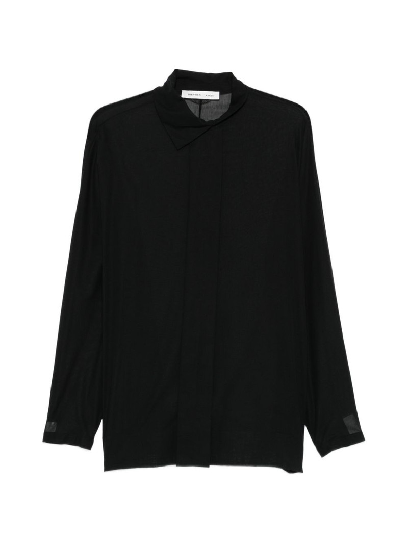 pearl-appliqué shirt 1
