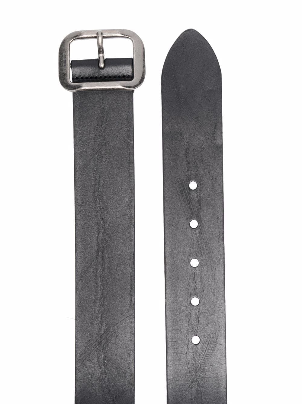 brushed effect belt - 2