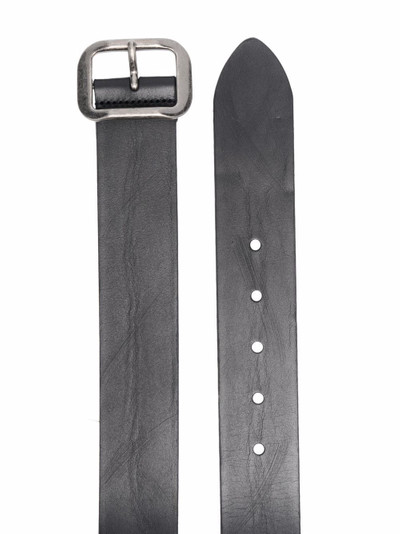 SAINT LAURENT brushed effect belt outlook