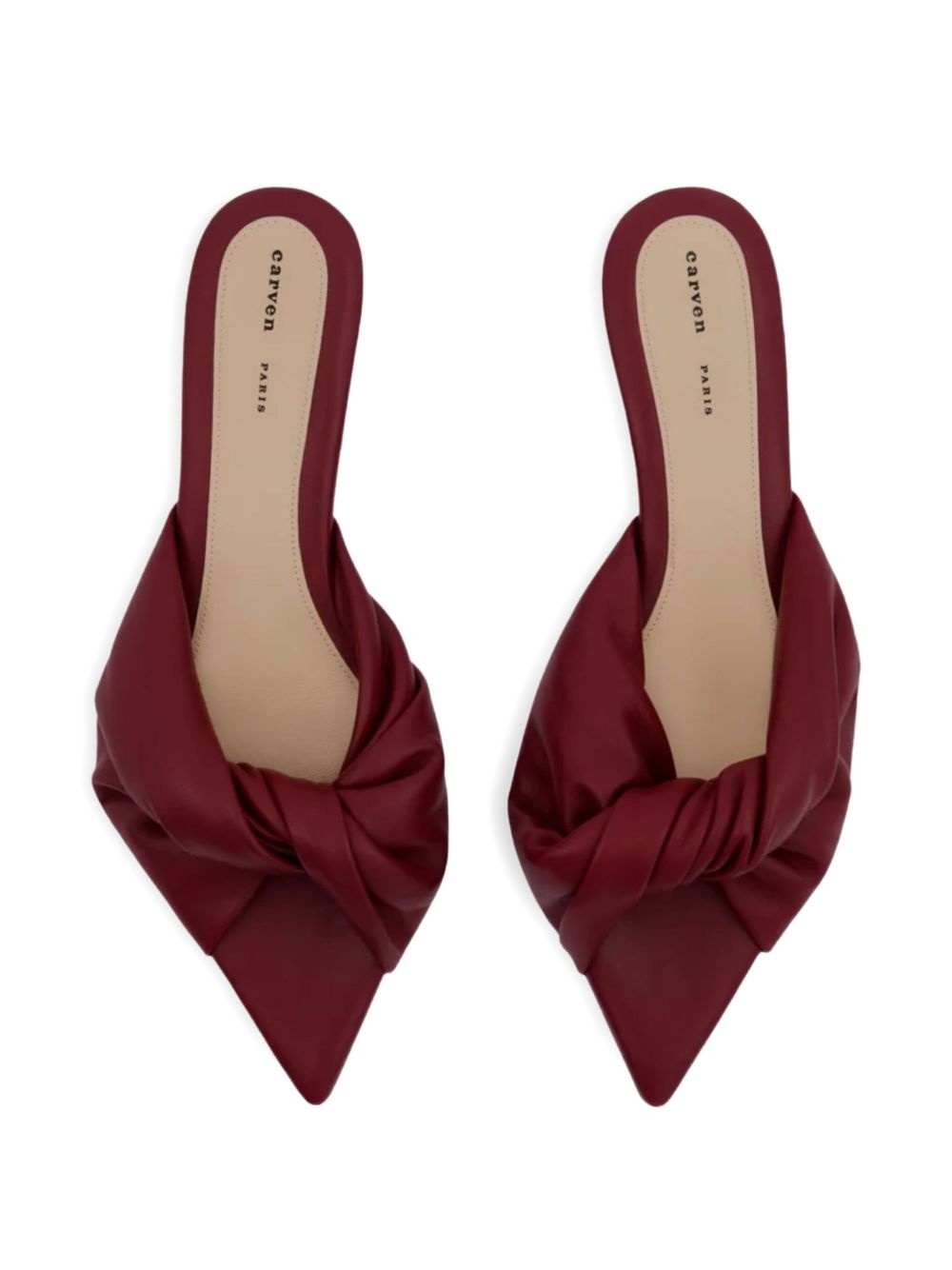 50mm Coupole twisted-upper sandals - 2