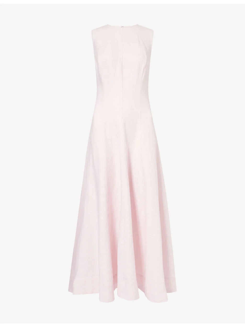 Cecilia Sleeveless Linen Midi Dress - 1