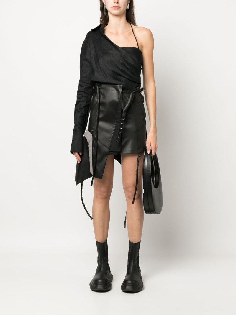 OTTOLINGER Biker asymmetric skirt outlook