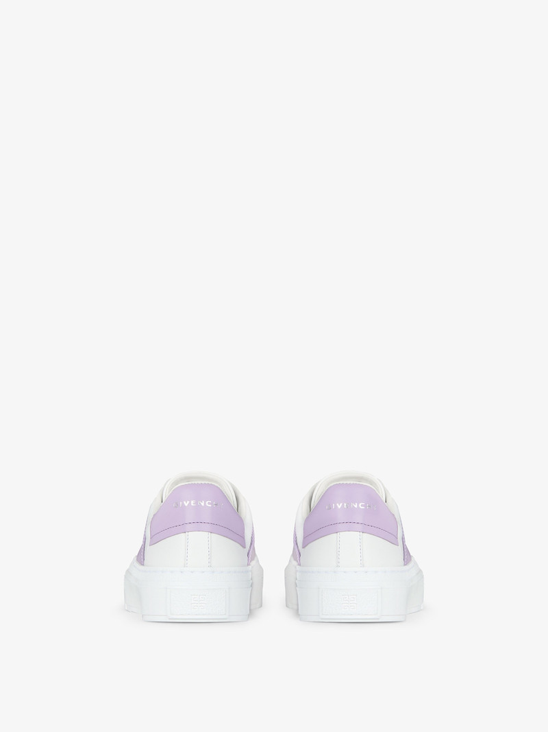 CITY SPORT SNEAKERS IN LEATHER WITH DOUBLE WEBBING STRAP 7