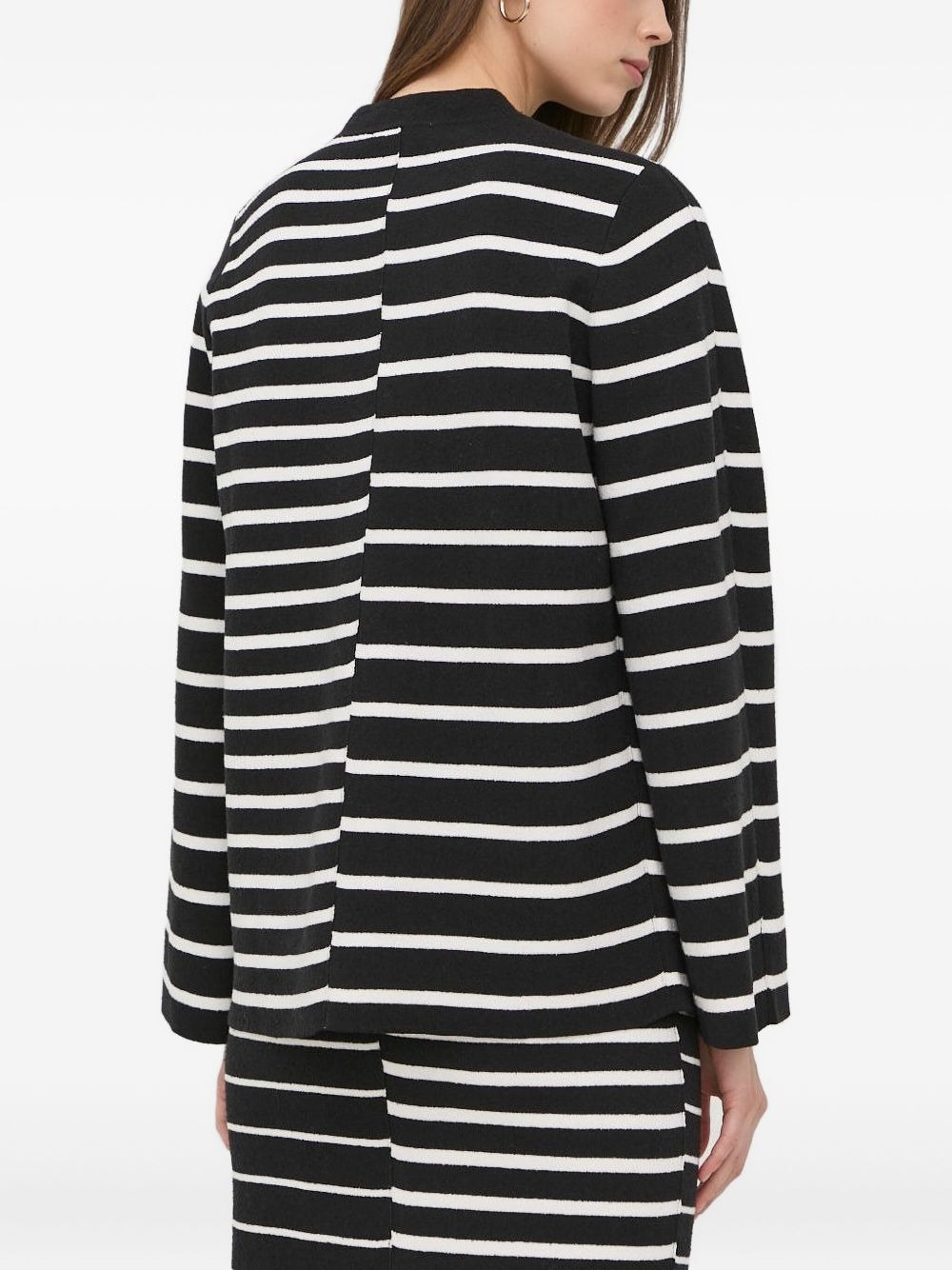stripe crew-neck sweater - 2