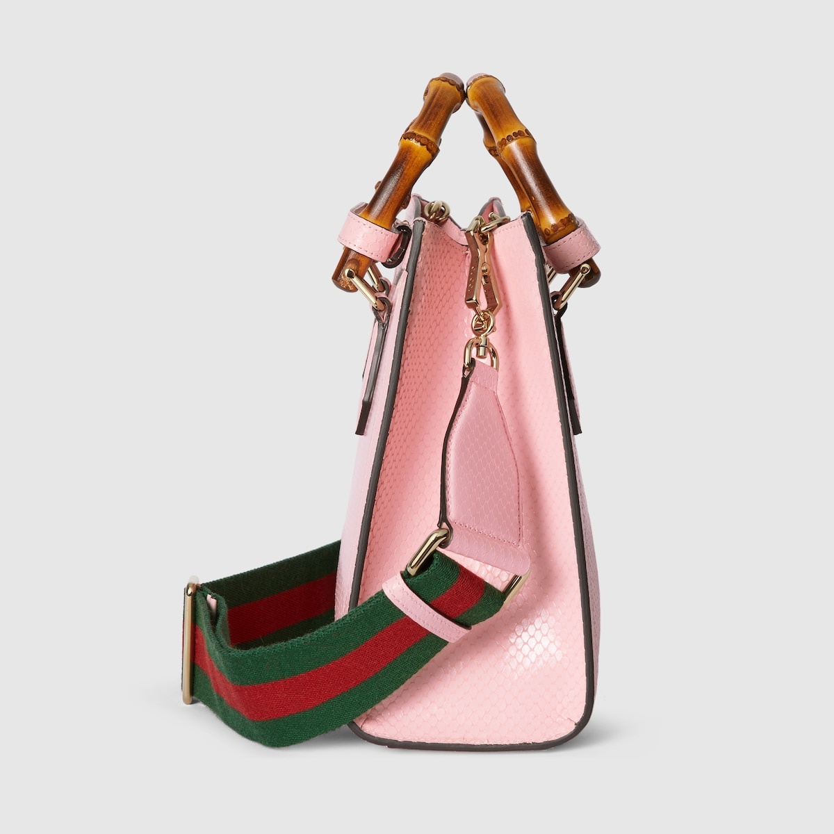 Gucci Diana small python tote bag 7