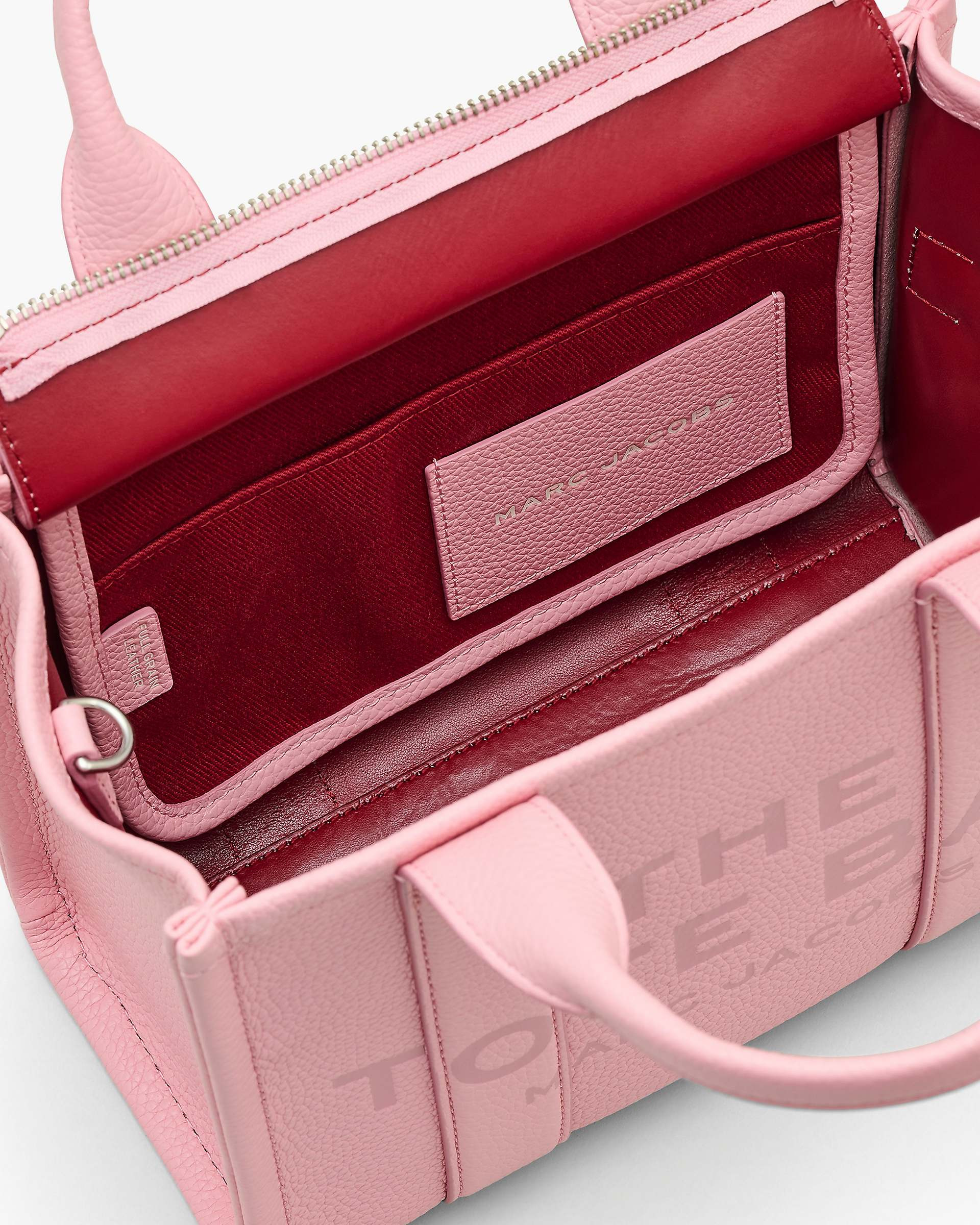 THE LEATHER SMALL TOTE BAG - 7