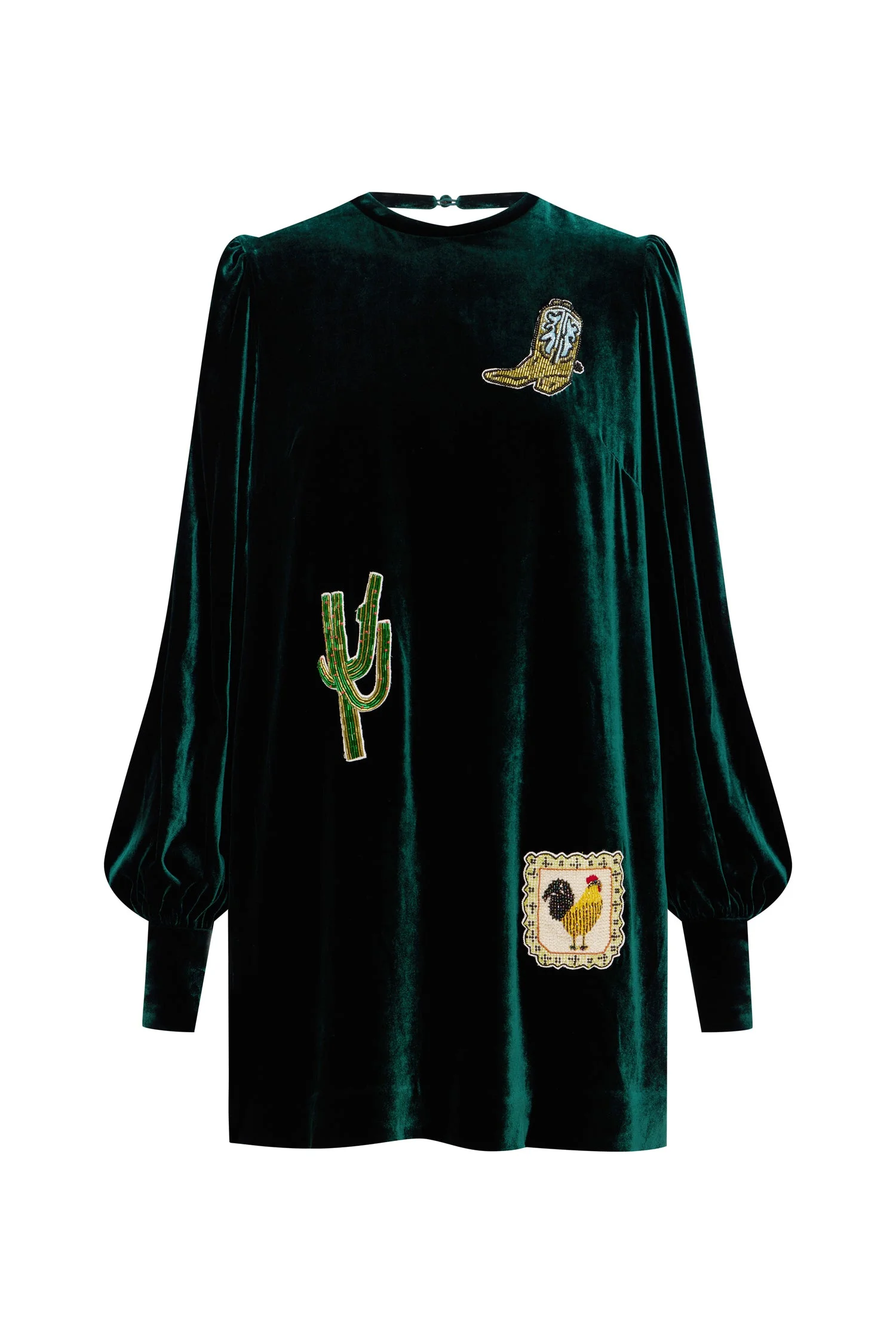 Earle Embellished Mini Dress - 1