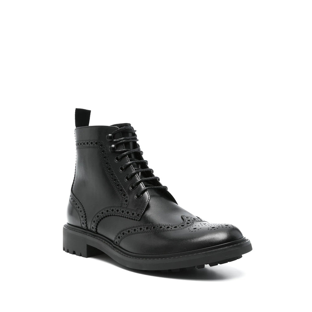 Saint Laurent Black Boots Men - 4