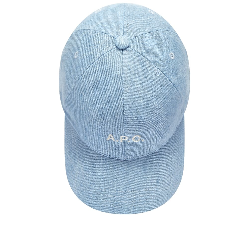 A.P.C. Charlie Denim Cap - 2