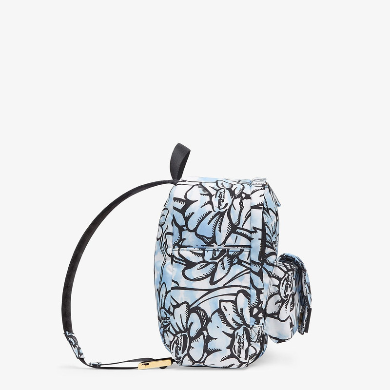Floral-print nylon backpack 3