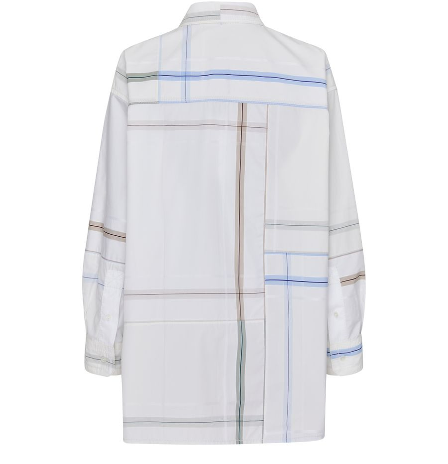 Asymmetric cotton shirt - 3