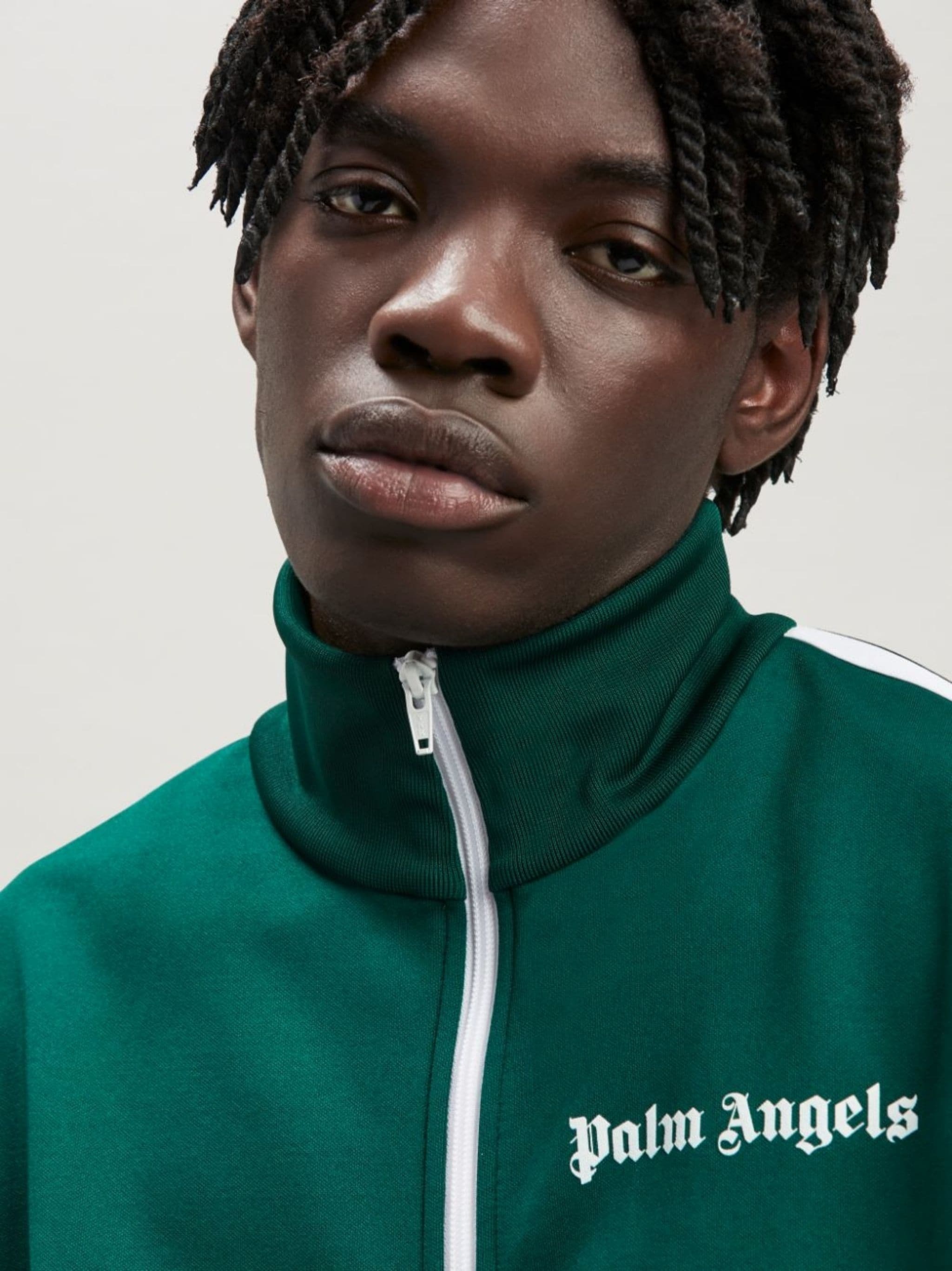logo-print track jacket - 6