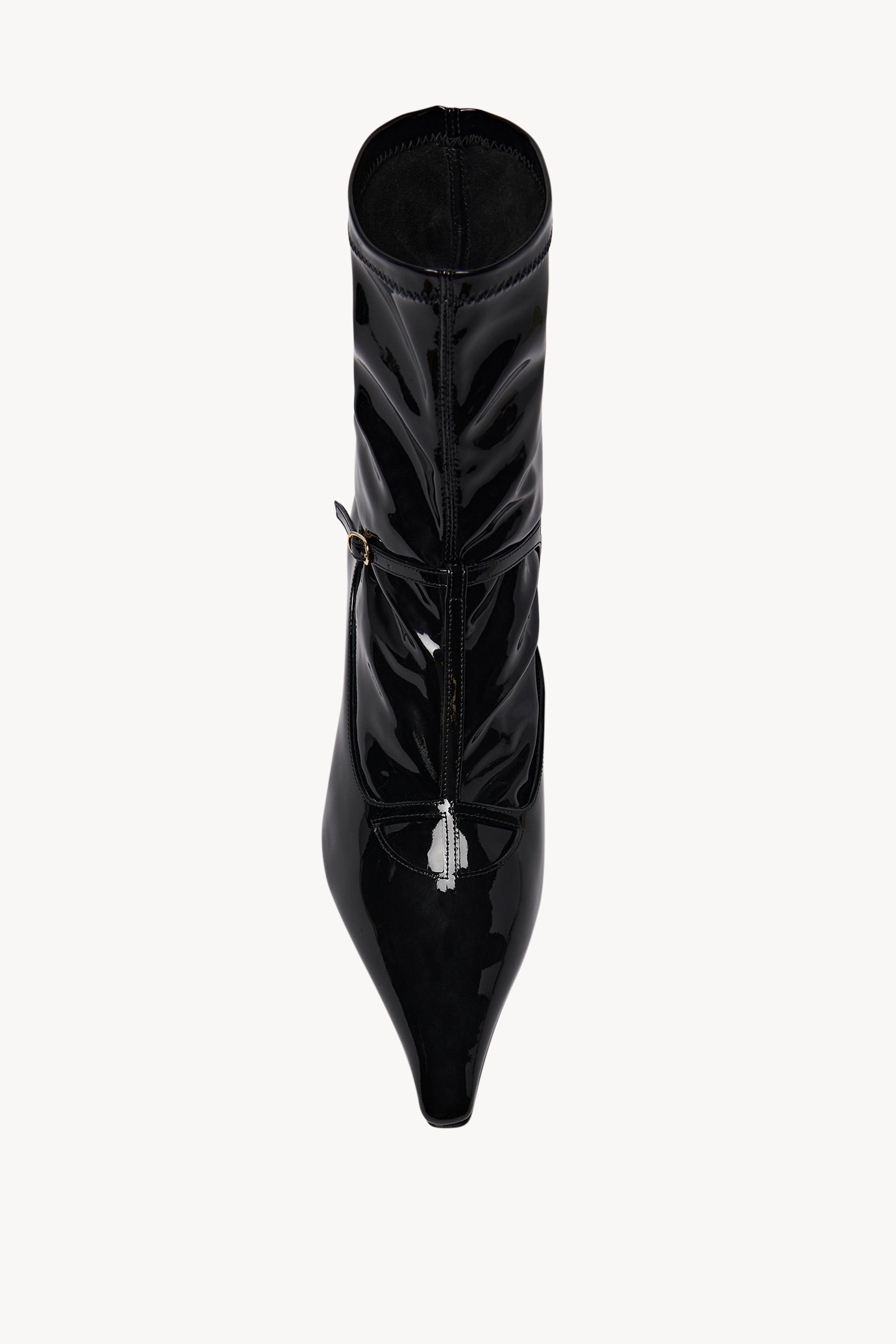 【送料 関税込】The Row Cyd patent leather ankle boots The Row | Cyd patent boots | Savannahs