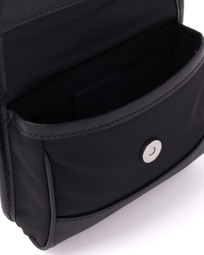 Prada Re-Nylon and Saffiano leather mini pouch outlook