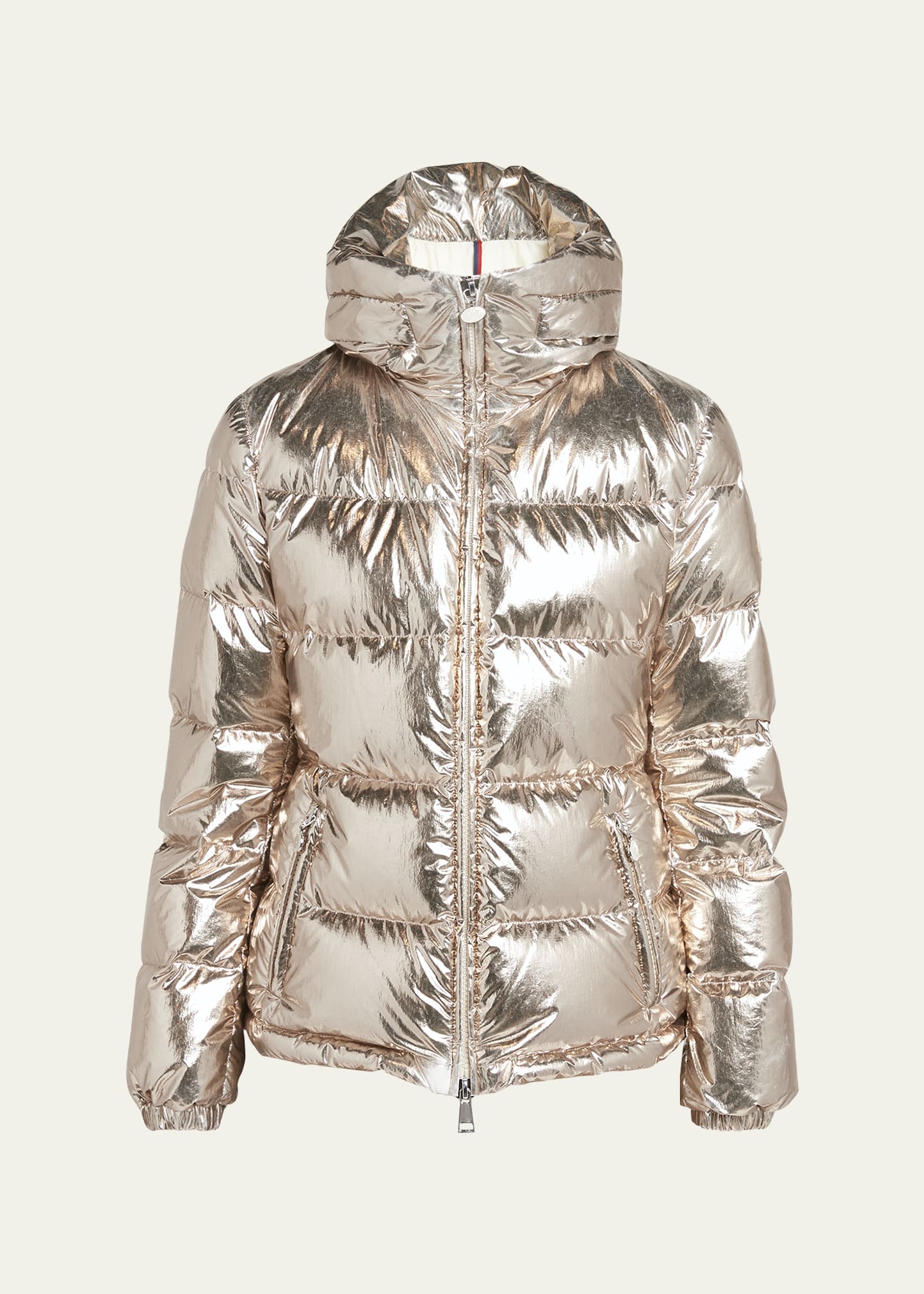 Douros Metallic Puffer Jacket - 1