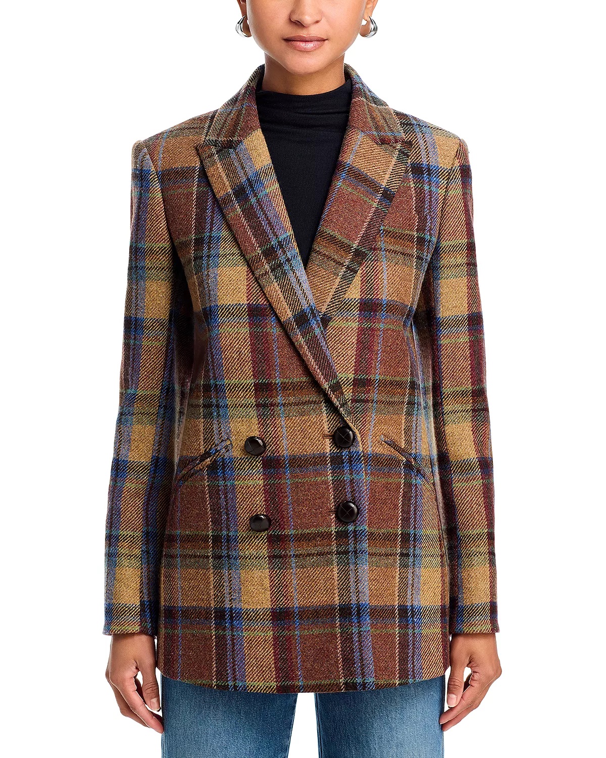 Oria Dickey Plaid Jacket - 7