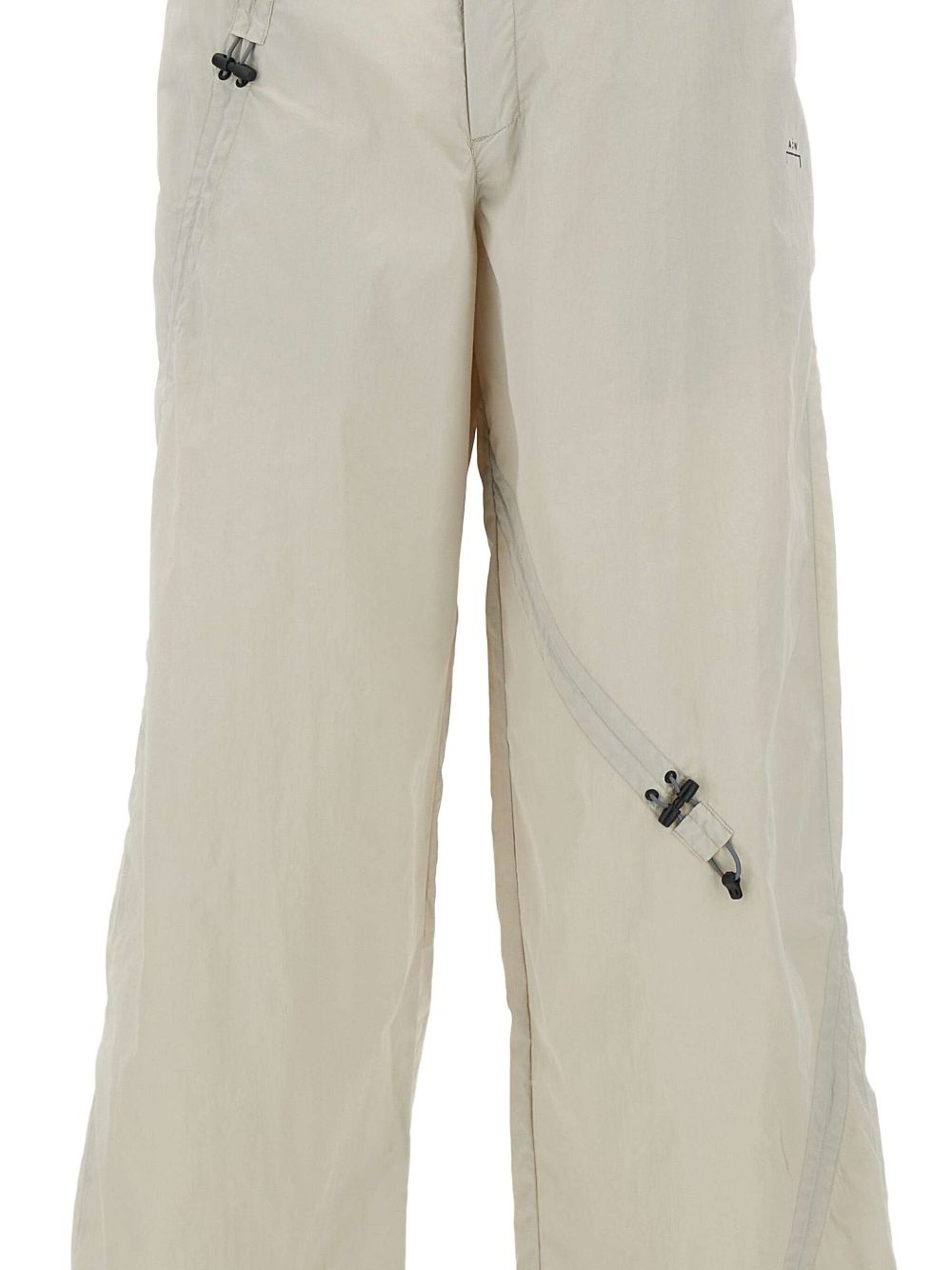high-waisted utility trousers - 7