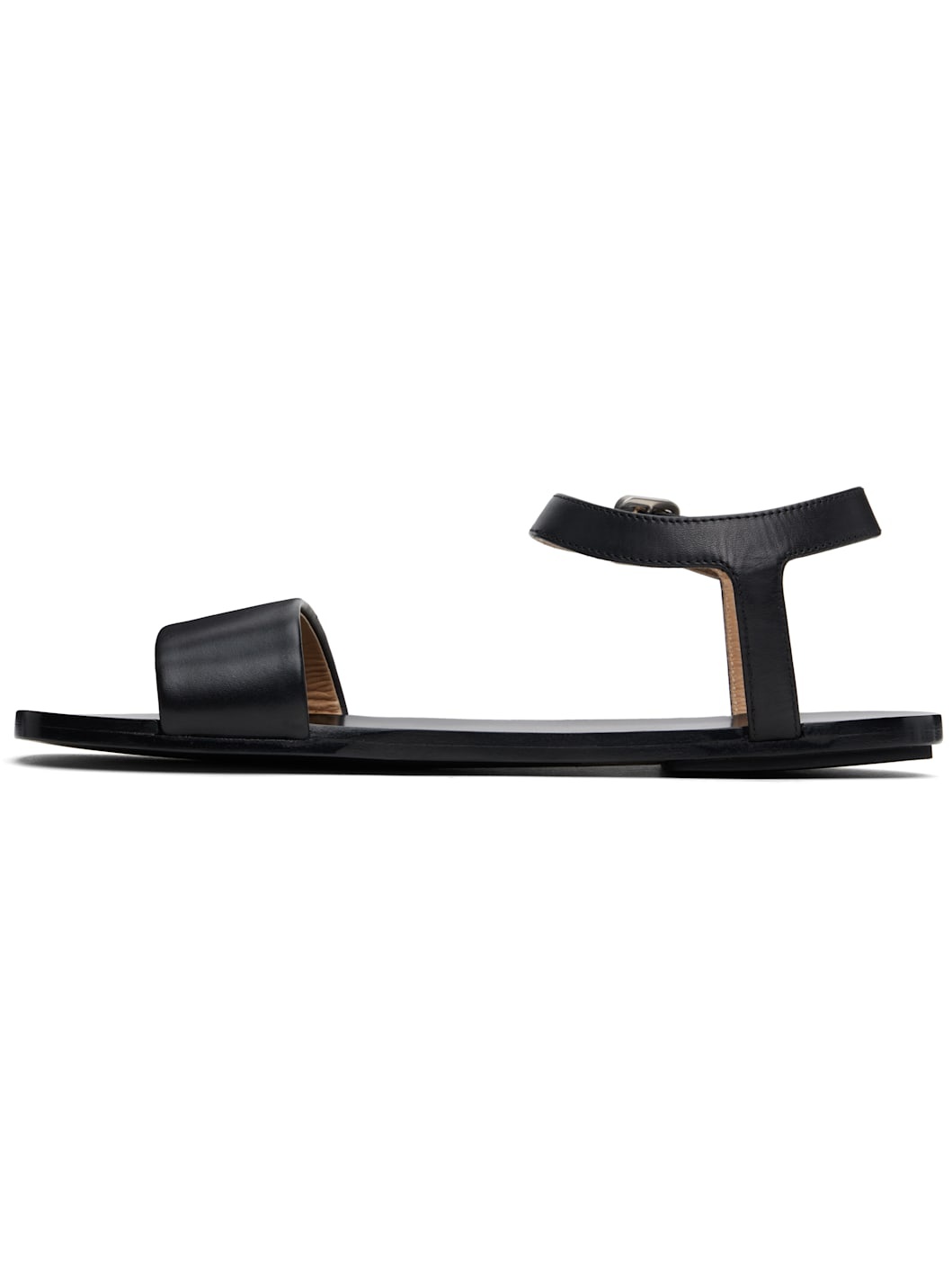 Black Sottile Sandals - 3