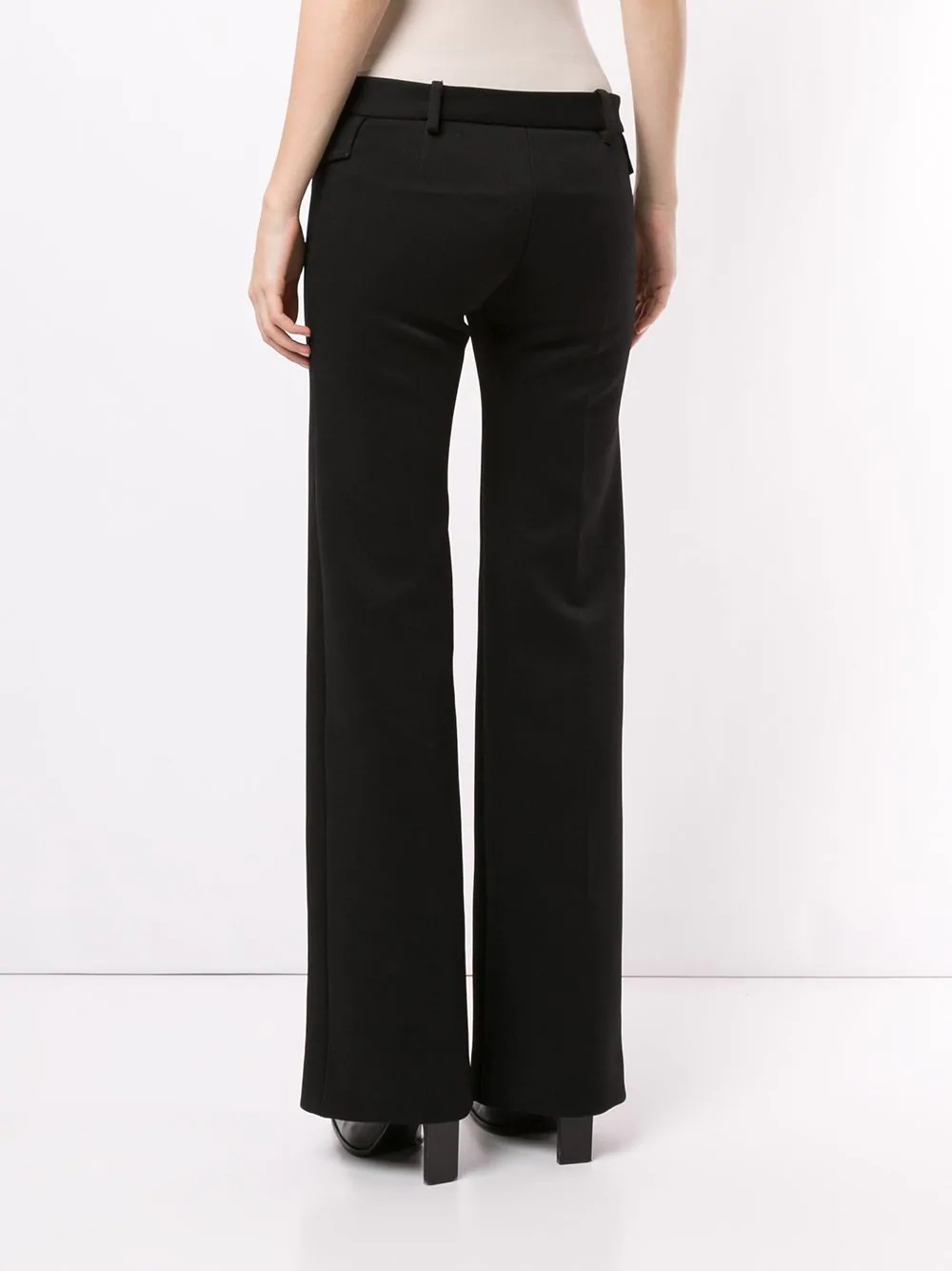 low rise pocket trousers - 4