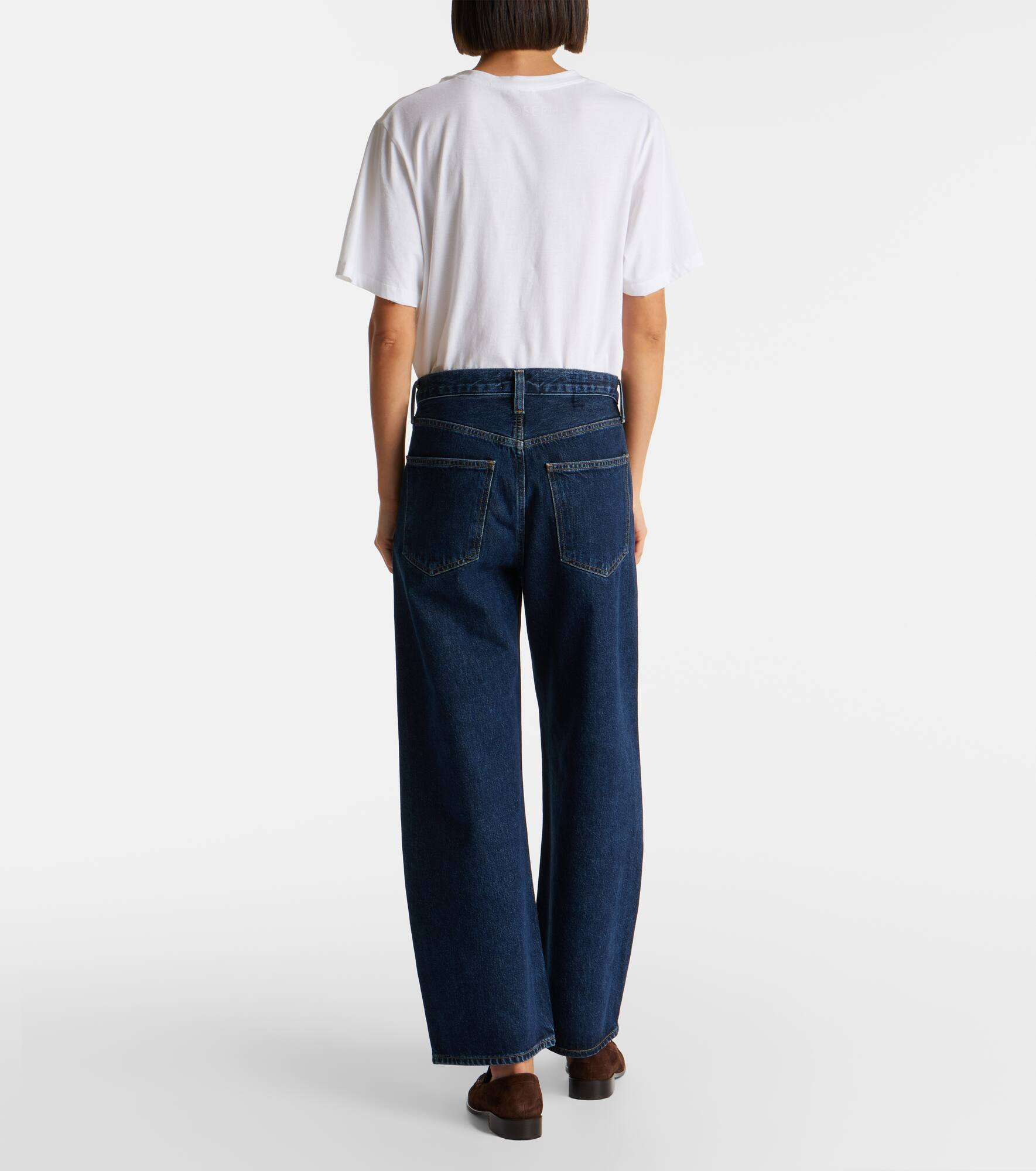 Low Curve cropped mid-rise barrel-leg jeans - 3