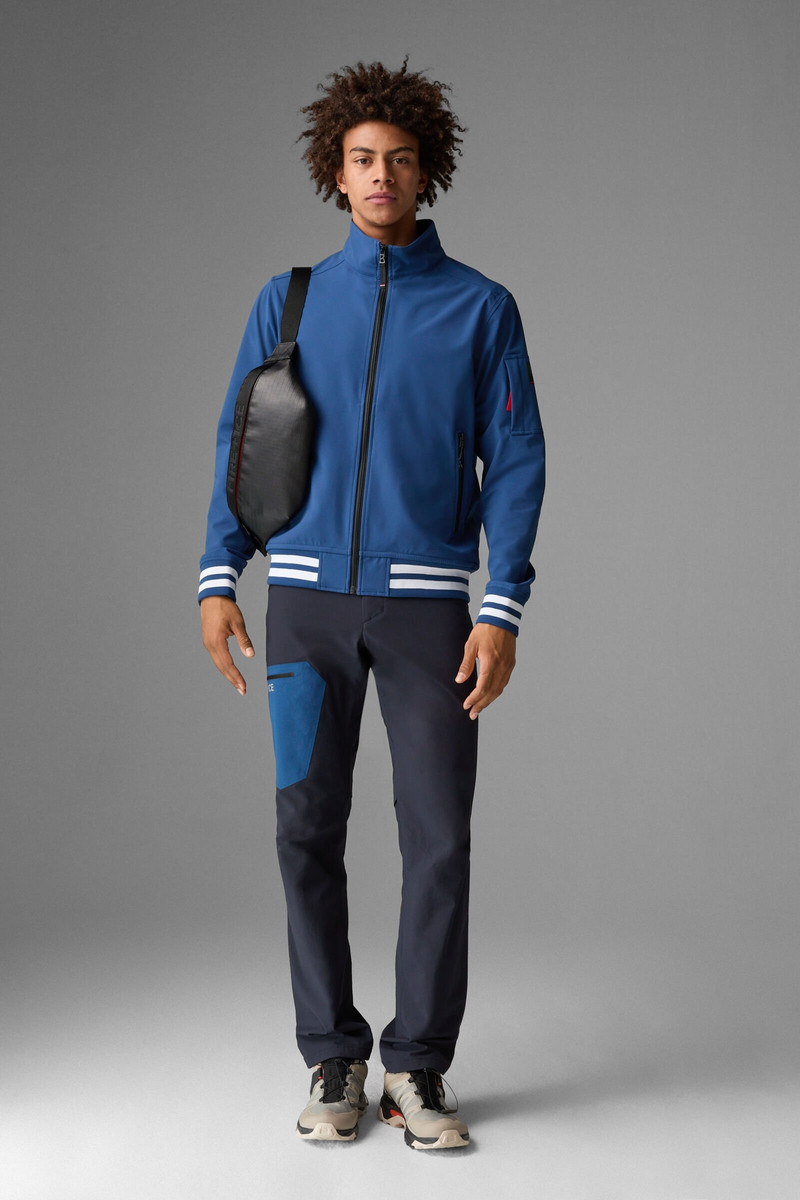 BOGNER Simeon Softshell jacket in Blue outlook