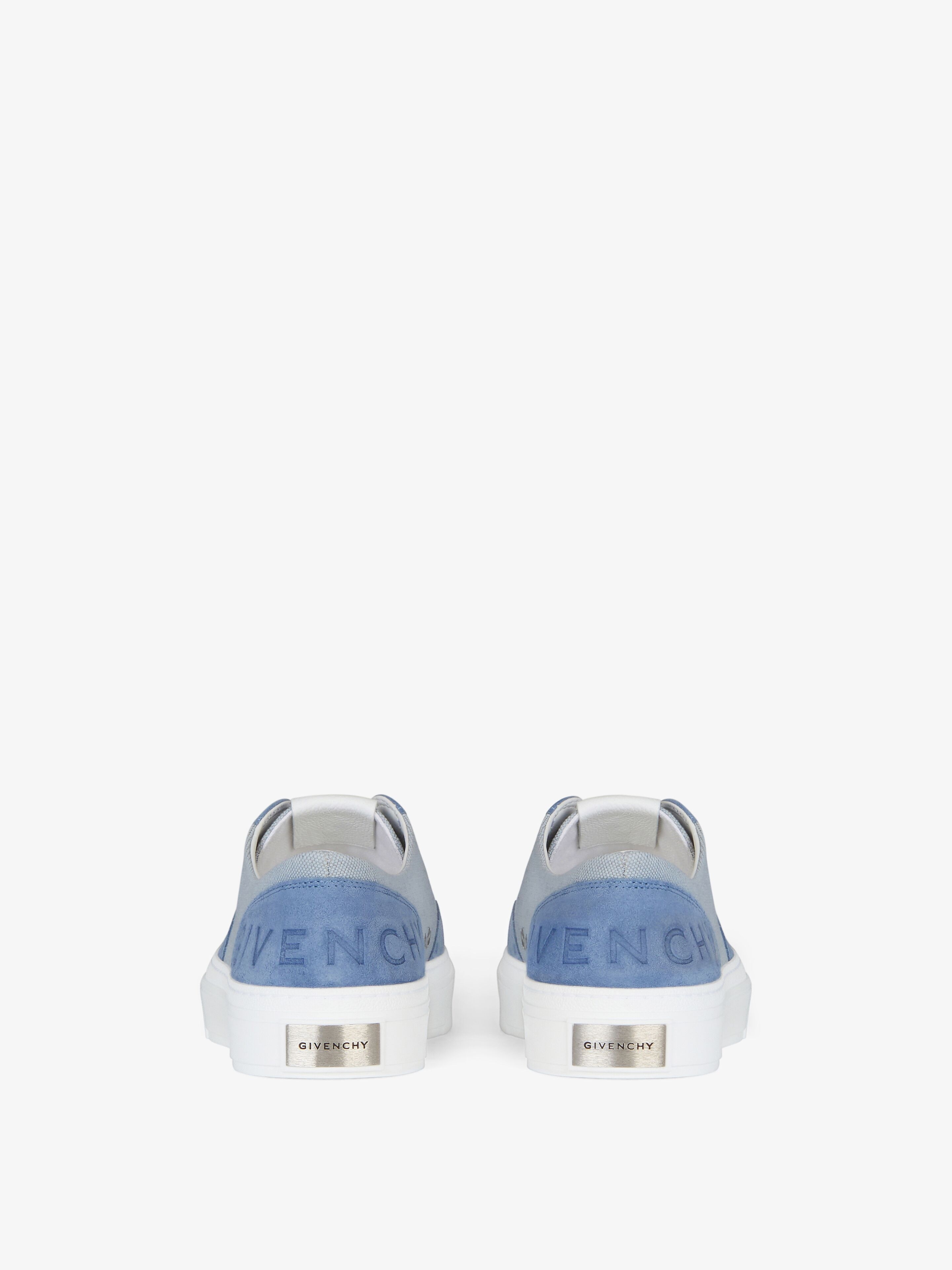 GIVENCHY CITY SNEAKERS IN CANVAS AND SUEDE - 7