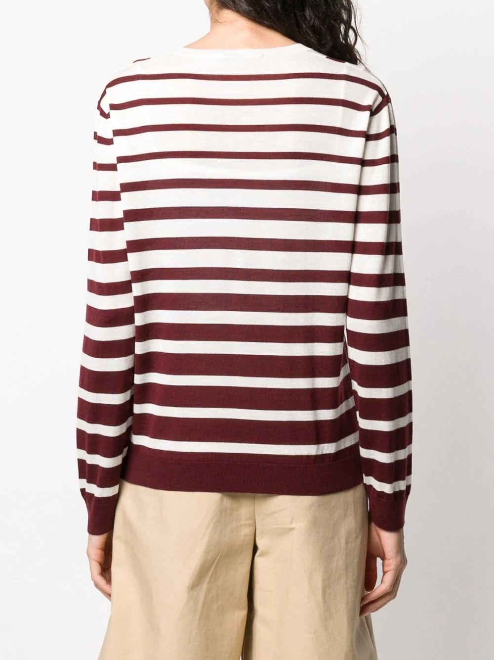 signature logo striped jumper - 4