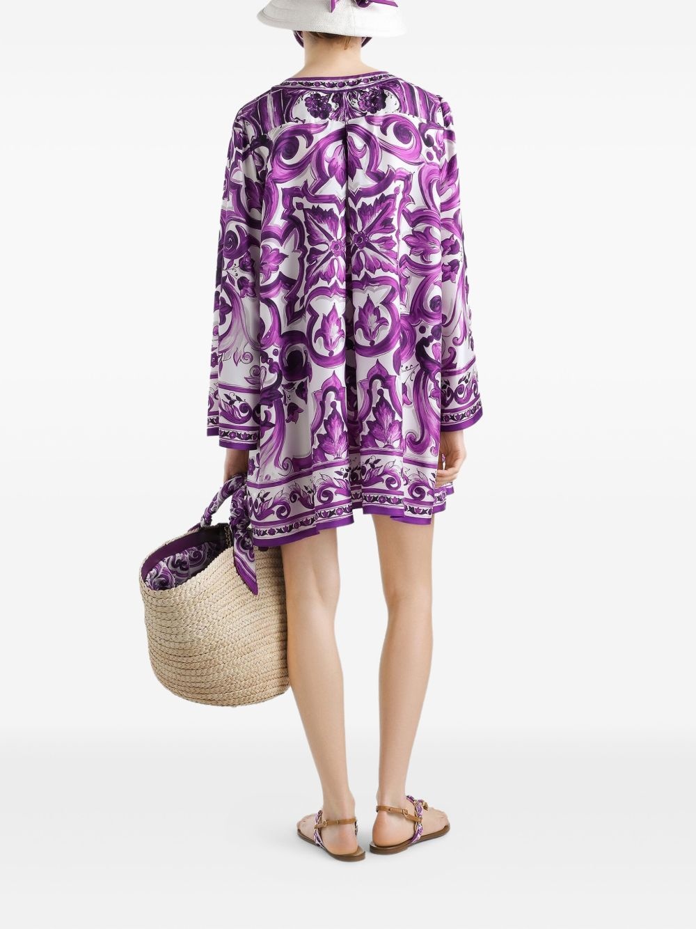 silk dress - 3