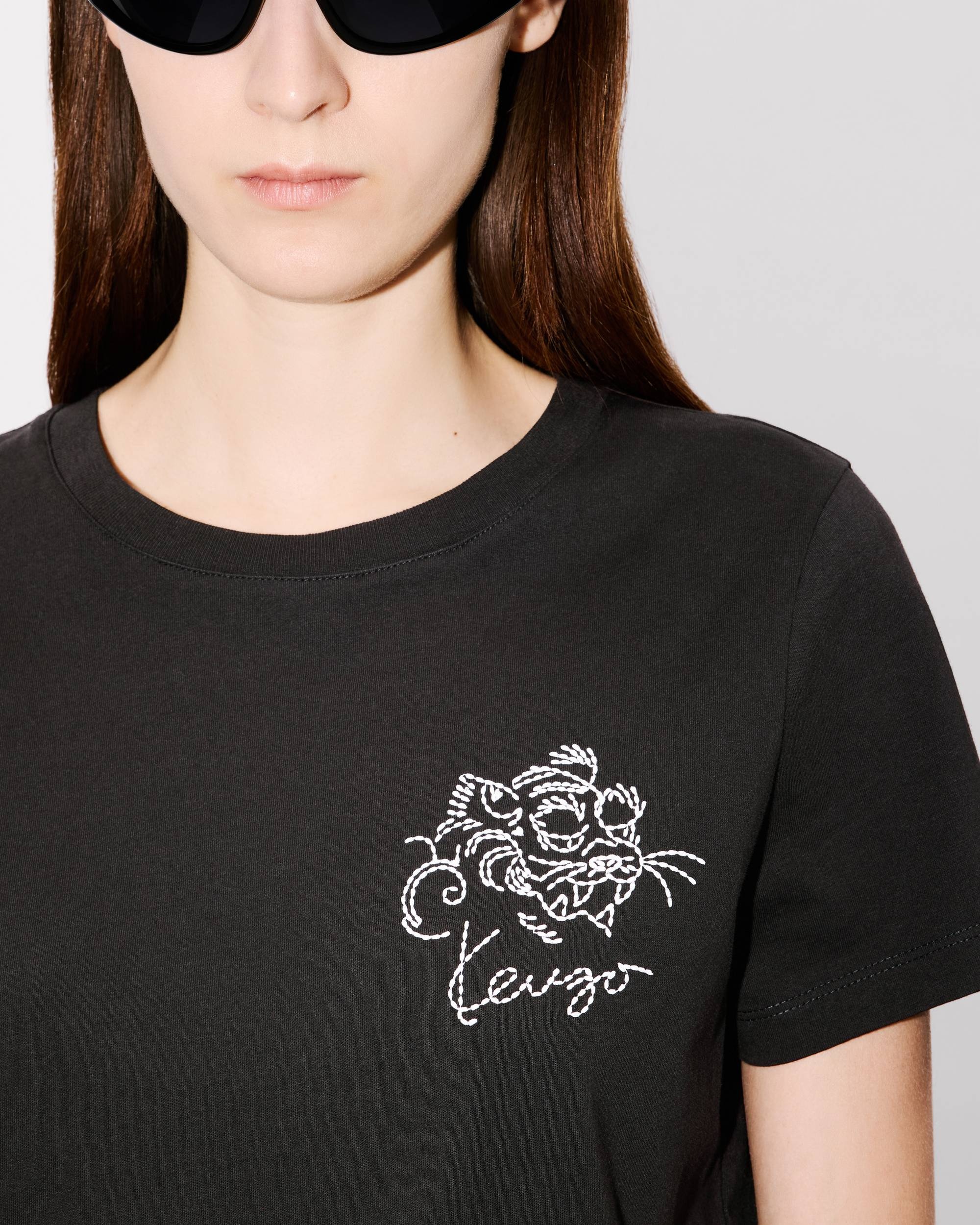 'KENZO Star Tiger' embroidered classic T-shirt - 6